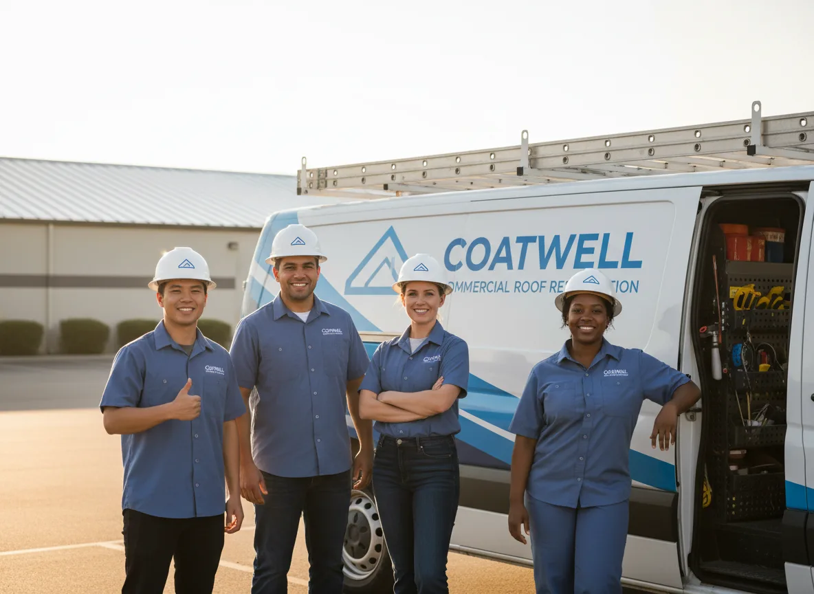 Commercial roof coating company in Hadley, PA